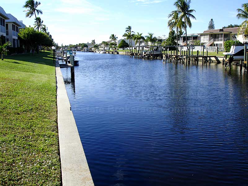 View Down the Canal From Founders Park